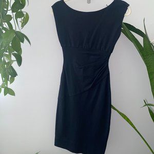 Diane Von Furstenberg Black Mini Dress